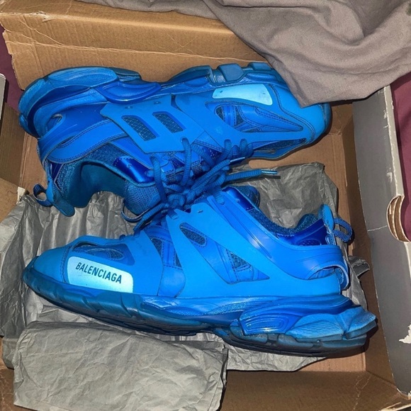 Balenciaga track runners blue - Picture 3 of 7